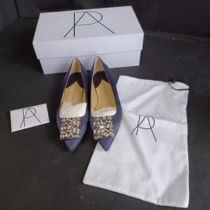 Paul Andrew Ladies Otto Flats Jewel Front Shoes Size 36.5 New & Boxed RRP £735 - Picture 1 of 17