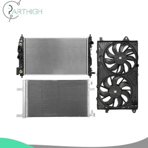 Dual Cooling Fan and Radiator Condenser Kit For 2014-2019 Chevrolet Impala - Bild 1 von 24