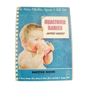 Gesündere Babys glücklichere Eltern 1957 Kinderbetreuung Handbuch Meisterbuch Golden State - Bild 1 von 3