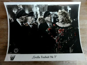 altes Aushangfoto GROSSE FREIHEIT NR. 7 Ilse Werner 1944 Hans Albers - Picture 1 of 1