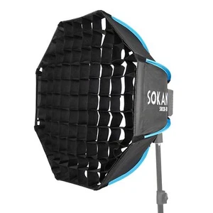 Sokani SBOX 55cm Foldable Deep Octagon Softbox with Honeycomb Grid Bowens Mount - Picture 1 of 4