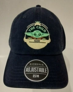 Star Wars Mandalorian Sombrero El Niño Sombrero Bebé Yoda Gorra de Béisbol Azul Marino OSFM  - Imagen 1 de 5