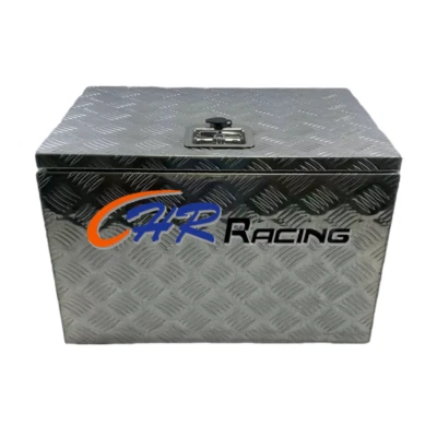 24"x18"x16" Aluminum Truck Trailer Underbody Storage Tool Box with Lock+Keys - Image 1 of 4