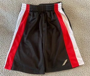 PBX PRO Boys Black Red White Pull On Athletic Shorts Size 10/12 - Picture 1 of 7
