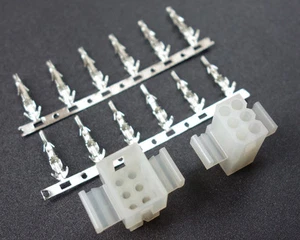 5 pares de pines de terminal hembra macho conector de alimentación de 6 pines .062 para pines Molex de .062" - Imagen 1 de 4