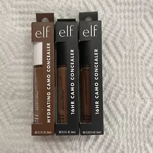 elf concealer lot of 3 rich chocolate, rich cocoa & rich ebony new - Picture 1 of 3