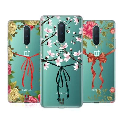 头盒设计丝带和花卉软胶盒适用于谷歌 ONEPLUS 手机 — 第 1/4 张图片