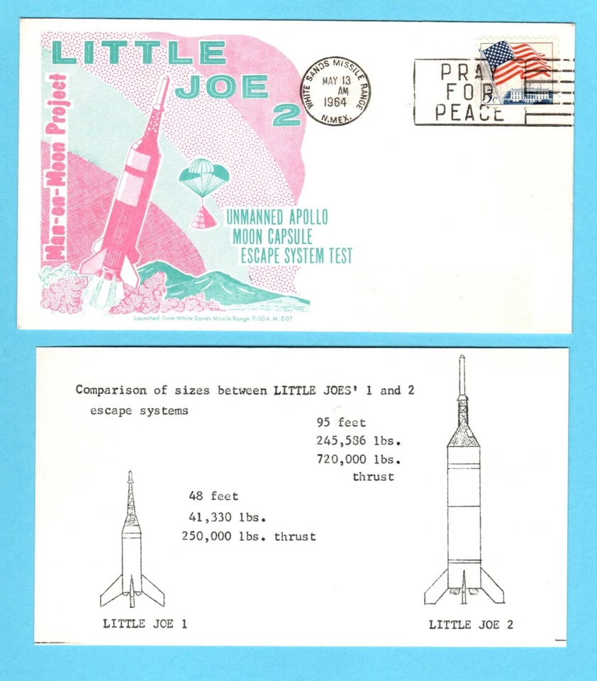 Little Joe 2 - Unmanned Apollo Moon Capsule escape system test, White Sands, NM - Image 1 of 1