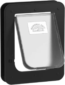 Super Tough Pet, Cat and Dog Door with 2-Way Locking Panel for Screens, Doors, W - Picture 1 of 8