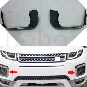 2x Left+Right Black Fog Lamp Cover Frame For Land Rover Range Rover Evoque 16-18 - Bild 1 von 2