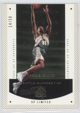 2002-03 SP Authentic Rookie F/X SP Limited /50 Reggie Evans #179 Rookie RC