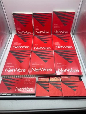 Rare Vintage Novell Netware Lot - Image 1 of 4