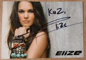 Elize handtekening - ca 21 x 15 cm - NO COA - Photo 1/2