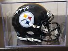 TOMMY MADDOX Signed Pittsburgh Steelers Speed Mini Helmet (TSE COA)