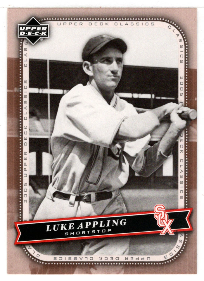 Luke Appling - Chicago White Sox - 2005 UD Classics Baseball # 69 MT - Image 1 of 1