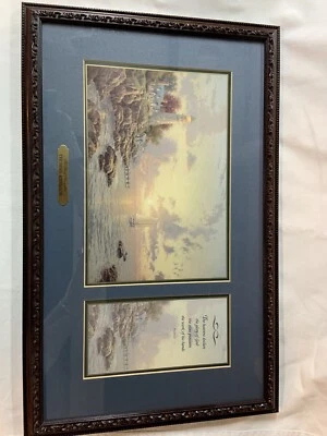 The Sea Of Tranquility By Thomas Kincaid, 22”x14”,w/Certificate Of Authenticity - Image 1 of 4