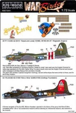 Kits World Decals 1/72 BOEING B-17 FLYING FORTRESS Sweet & Lovely & Nine O Nine