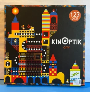 DJECO ~ KINOPTIK CITY GAME ~ IMAGINATION, CONSTRUCTION & ANIMATION ~ COMPLETE - Picture 1 of 14