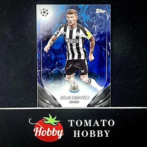 TOPPS UEFA CLUB COMPETITIONS 2023-24 KIERAN TRIPPIER /125 Blue Inferno REFRACTOR - Picture 1 of 2
