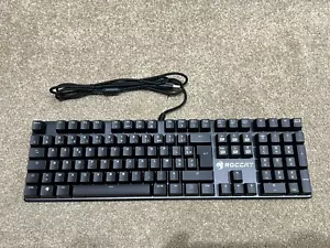 Roccat Suora ROC-12-203 LED Mechanical Tactile Gaming Keyboard QWERTY FRENCH - Picture 1 of 3