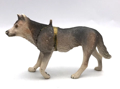 Schleich Bayala JARO'S WOLF Elf Elven Fairy Animal Figure 2007 Retired 70412 Cover