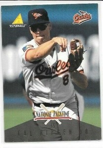 1995 Pinnacle National Packtime Cal Ripken Jr. #10 Orioles