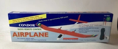 Condor Radio Remote Control Airplane, Model #92912 : NEW - Image 1 of 4