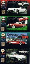 Corvette Heritage Collect-A-Card 1996. Singles List. $1 Cards +Discounts+Inserts