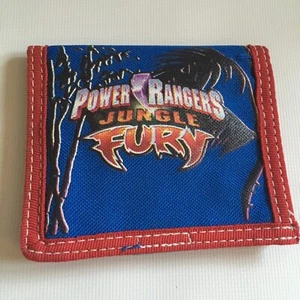 power rangers jungle fury wallet  Kids Bi-Fold Plastic Wallet - Picture 1 of 5