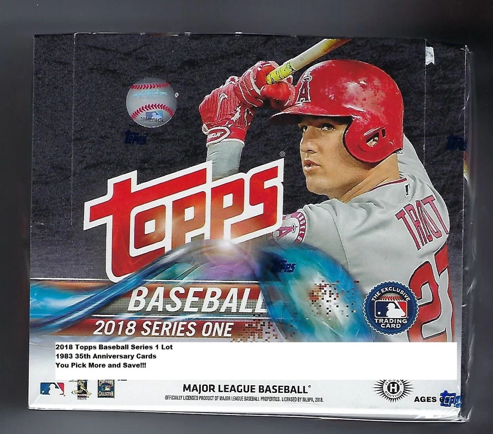 2018 Topps Baseball 35th Anniversary 1983 Series 1 Insert Lot Buy More SAVE 20% - Image 1 of 1