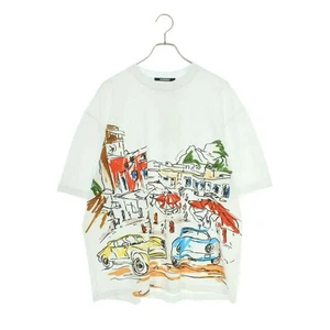 Jacquemus 246Js2722102 1Hi Graphic Print Oversized T-Shirt For Men XL R49 - Picture 1 of 3