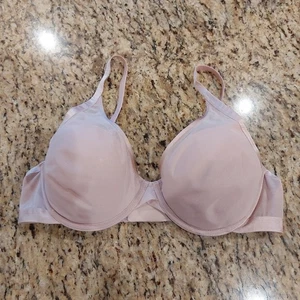 Reggiseno a tuffo SOMA Lightest Lift Mesh UW cinturino convertibile Everyday Hush rosa 38C - Foto 1 di 20