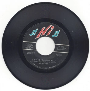 AL GREEN, "CALL ME (COME BACK HOME)" - Picture 1 of 2