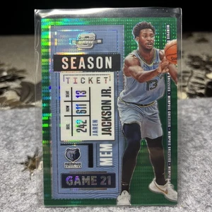 2020-21 Panini Optic Contenders - #48 JAREN JACKSON JR /25 Green PULSAR TICKET - Bild 1 von 2