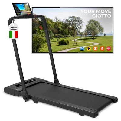 YM Tapis Roulant Elettrico 10 km/h ArtGo GIOTTO, 11cm Spessore - Immagine 1 di 4