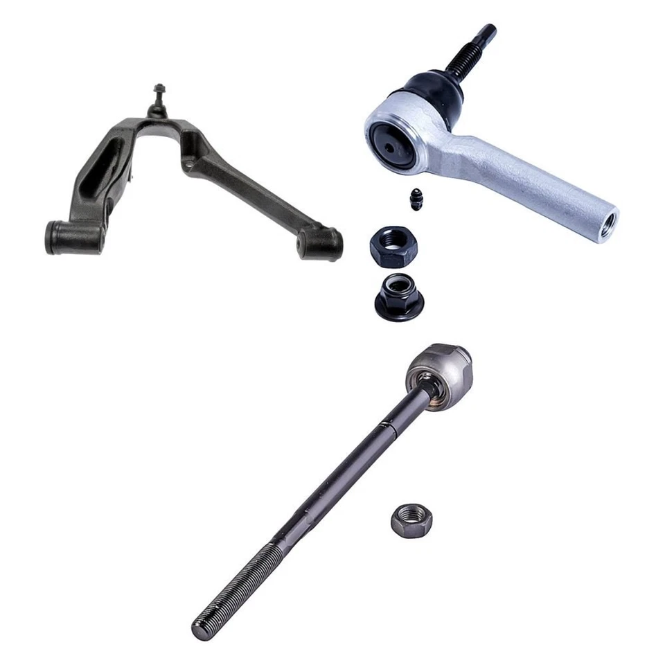 For Chevy Silverado 1500 HD 01-05 Control Arm with Ball Joint and Tie Rod End - Imagem 1 de 1