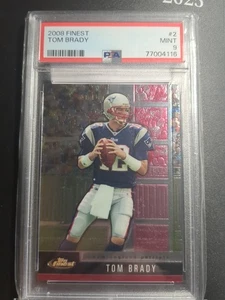 2008 Topps Finest - Tom Brady #2 - Picture 1 of 2