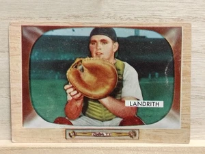 1955 Hobie Landrith Bowman Baseball Card # 50 - Picture 1 of 8