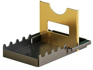 Spoon Rest Pot Lids Holder, Pot Pan Lid Organizer Stand Heavy Duty, Cutting B... - Picture 1 of 9