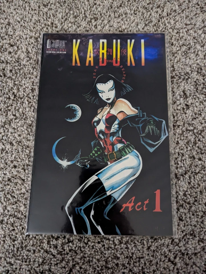 Kabuki: Fear the Reaper #1 (1994) Caliber Press '1st App Kabuki' NM - Image 1 of 1