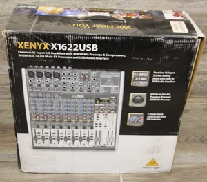 Behringer Xenyx X1622USB Mixer24-Bit Multi-FX Processor USB Audio Interface - Picture 1 of 1