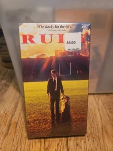 Rudy  New Sealed W Foil Tape (VHS, 1994) - Bild 1 von 4