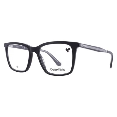 Calvin Klein Demo Square Unisex Eyeglasses CK23514 001 53 CK23514 001 53 - Image 1 of 4