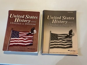 Abeka Grade 11 United States History Heritage Of Freedom & Text key - Picture 1 of 16