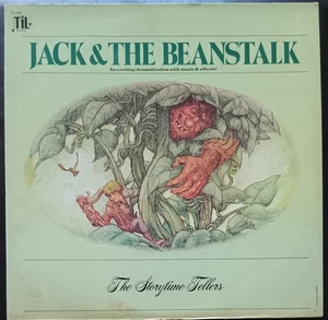The Storytime Tellers – Jack & The Beanstalk - 1977 LP record VG+, cover VG - Picture 1 of 3