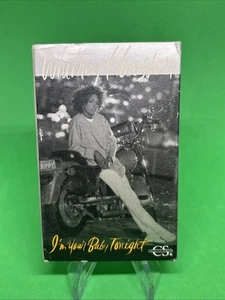 Whitney Houston I’m Your Baby Tonight Cassette Tape Single 1990 Cardboard - Picture 1 of 5