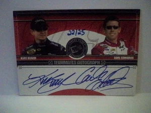 Kurt Busch/Carl Edwards 2003 Press Pass Eclipse Teammates Autos - Picture 1 of 2