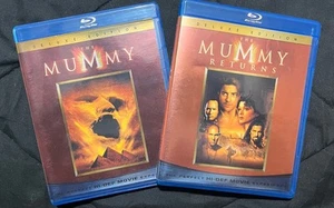 THE MUMMY BLU-RAY LOT BRENDAN FRASER ACTION HORROR THE ROCK - Bild 1 von 2