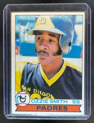 1979 Topps Ozzie Smith Rookie RC #116 Padres - Imagem 1 de 2