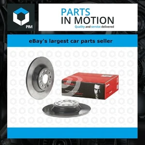 2x Brake Discs Pair Solid fits AUDI Q3 8U, F3B, F3N Rear 1.4 1.5 2.0 2.0D 300mm - Picture 1 of 3